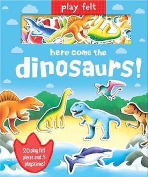 portada Play Felt: Dinosaurs (Soft Felt Play Books) (en Inglés)