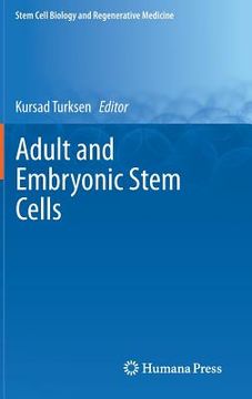 portada adult and embryonic stem cells (en Inglés)