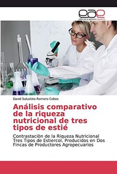 portada Análisis Comparativo de la Riqueza Nutricional de Tres Tipos de Estié