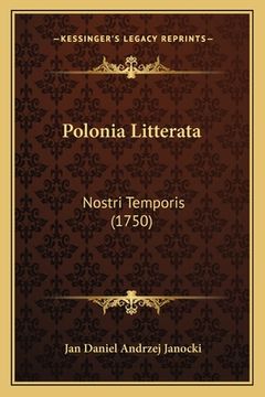 portada Polonia Litterata: Nostri Temporis (1750) (in Latin)
