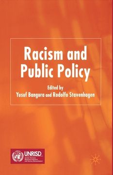 portada Racism and Public Policy (en Inglés)
