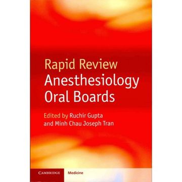 portada Rapid Review Anesthesiology Oral Boards (en Inglés)