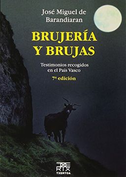 portada Brujería y Brujas. Testimonios Recogidos en el País Vasco (Anboto) (in Spanish)