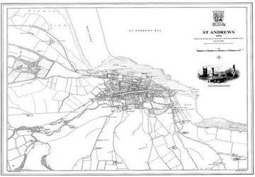 portada St Andrews 1854 map (Heritage Cartography Victorian Town map Series) (en Inglés)