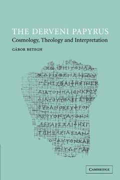 portada The Derveni Papyrus: Cosmology, Theology and Interpretation (en Inglés)