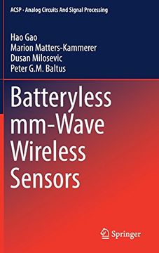portada Batteryless mm-Wave Wireless Sensors (Analog Circuits and Signal Processing)