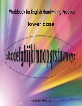 portada Workbook for English Handwriting Practice - lower case (en Inglés)