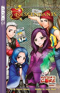 portada Disney Manga: Descendants The Rotten to the Core Trilogy Volume 1 (Disney Descendants: the Rotten to the Core Trilogy) (en Inglés)