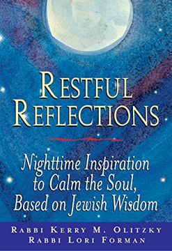 portada Restful Reflections: Nighttime Inspiration to Calm the Soul, Based on Jewish Wisdom (en Inglés)