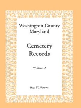 portada washington county maryland cemetery records: volume 2