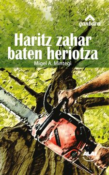 portada Haritz Zahar Baten Heriotza (en Euskera)