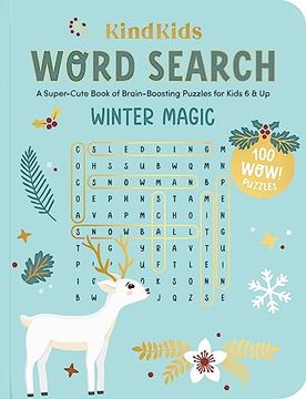 portada Kindkids Word Search Winter Magic: A Super-Cute Book of Brain-Boosting Puzzles for Kids 6 & up (Kindkids, 5) (en Inglés)