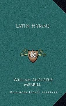 portada latin hymns (en Inglés)