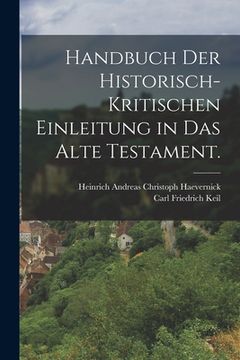 portada Handbuch der historisch-kritischen Einleitung in das Alte Testament. (en Alemán)