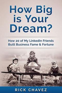 portada How Big is Your Dream?: How 20 of my LinkedIn Friends Built Business Fame & Fortune (en Inglés)