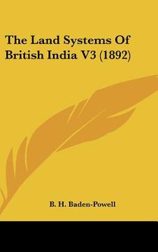 portada the land systems of british india v3 (1892)