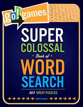 portada Go! Games Super Colossal Book of Word Search: 365 Great Puzzles (in English)