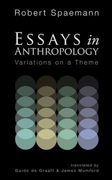 portada Essays in Anthropology (en Inglés)