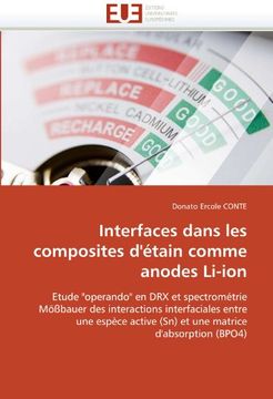 portada Interfaces Dans Les Composites D'Etain Comme Anodes Li-Ion