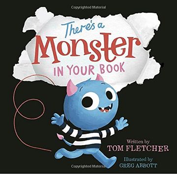 portada There's a Monster in Your Book (en Inglés)