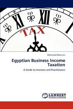 portada egyptian business income taxation (en Inglés)
