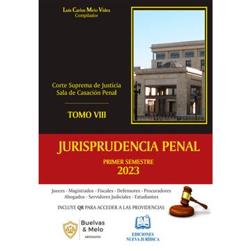 portada JURISPRUDENCIA PENAL TOMO VIII -PRIMER SEMESTRE 2023