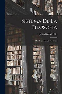 portada Sistema de la Filosofia: Metafisica (in Spanish)