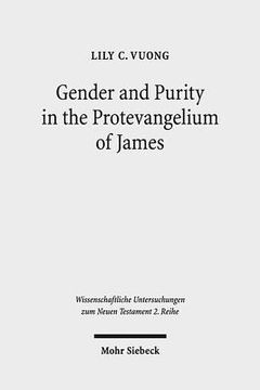 portada Gender and Purity in the Protevangelium of James (en Inglés)