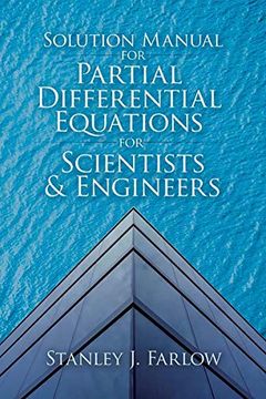 portada Solution Manual for Partial Differential Equations for Scientists and Engineers (Dover Books on Mathematics) (in English)