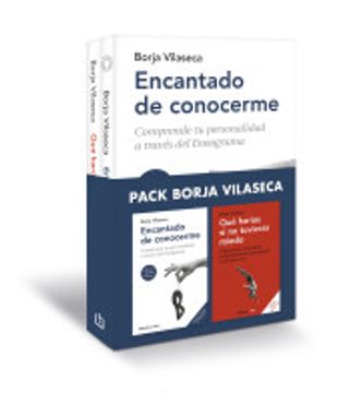 portada Pack Borja Vilaseca (Contiene: Encantado de Conocerme | qué Harías si no Tuvieras Miedo): 26200 (Best Seller) (in Spanish)