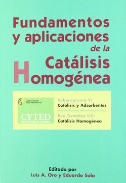 portada Fundamentos y Aplicaciones de la Catálisis Homogénea