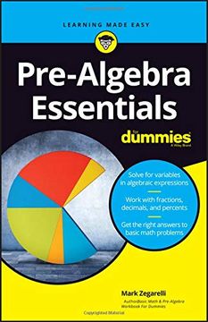 portada Pre-Algebra Essentials for Dummies (en Inglés)