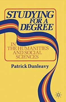 portada Studying for a Degree: In the Humanities and Social Sciences