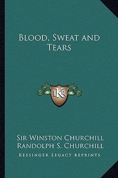 portada blood, sweat and tears (in English)