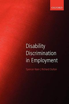 portada Disability Discrimination in Employment (in English)