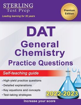 portada Sterling Test Prep DAT General Chemistry Practice Questions: High Yield DAT General Chemistry Questions (in English)