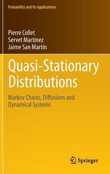portada quasi-stationary distributions: markov chains, diffusions and dynamical systems (in English)