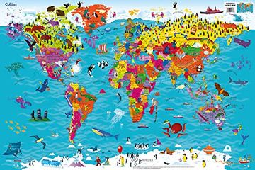 portada Collins Children’S World map 