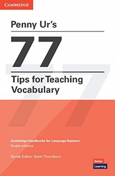 portada Penny Ur's 77 Tips for Teaching Vocabulary: Paperback