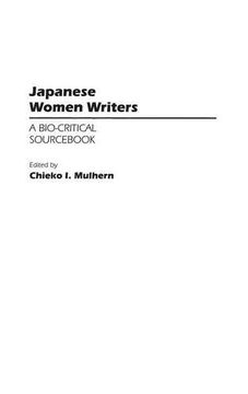 portada Japanese Women Writers: A Bio-Critical Sourc