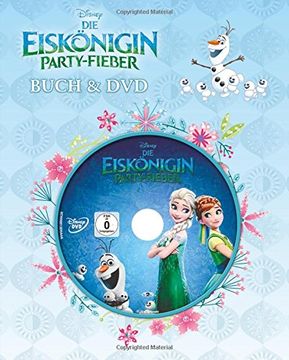 portada Disney - Die Eiskönigin - Party-Fieber - Buch mit DVD