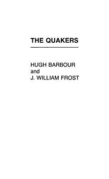 portada The Quakers (Denominations in America) (en Inglés)
