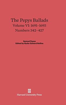 portada The Pepys Ballads, Volume vi, (1691-1693) (in English)
