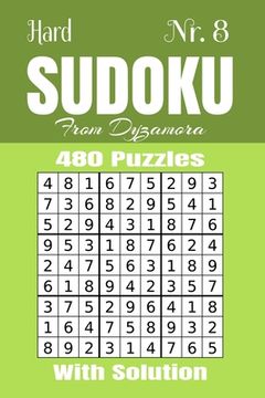 portada Hard Sudoku Nr.8: 480 puzzles with solution (en Inglés)