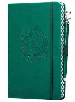 portada Harry Potter: Slytherin Classic Softcover Journal With pen 