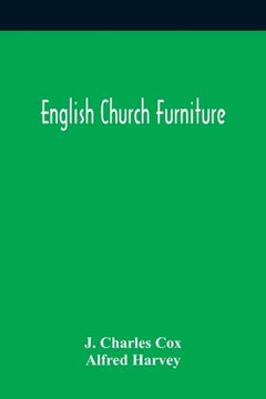 portada English Church Furniture (en Inglés)