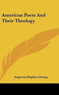 portada american poets and their theology (en Inglés)