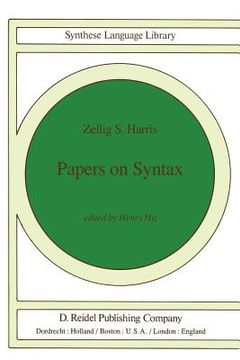 portada papers on syntax