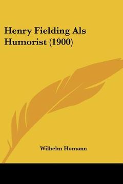 portada henry fielding als humorist (1900) (en Inglés)
