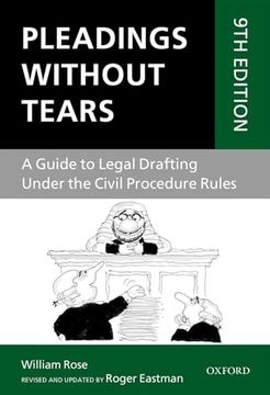 portada Pleadings Without Tears: A Guide to Legal Drafting Under the Civil Procedure Rules (in English)